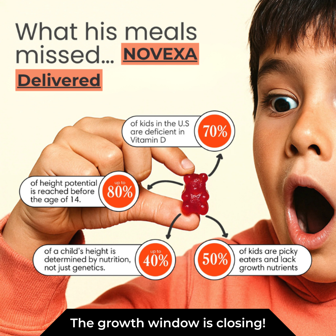 Novexa Health™ - Growth Gummies
