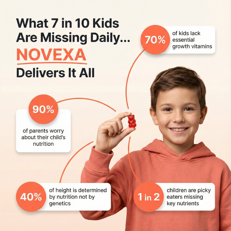 Novexa Health™ - Growth Gummies