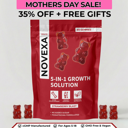 Novexa Health™ 5 in 1 Growth Gummies