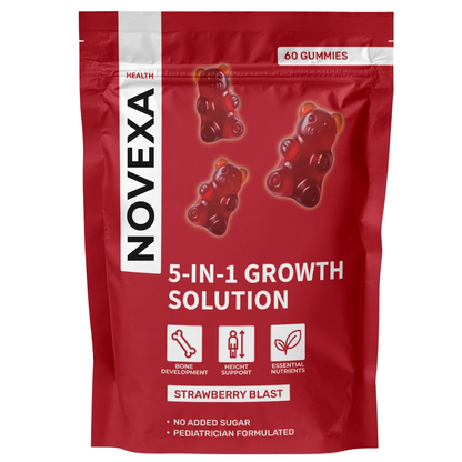 Novexa Health™ 5 in 1 Growth Gummies