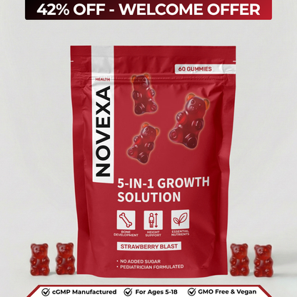 Novexa Health™ 5 in 1 Growth Gummies