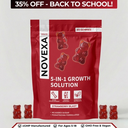 Novexa Health™ 5 in 1 Growth Gummies
