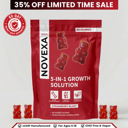 Novexa Health™ 5 in 1 Growth Gummies