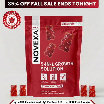 Novexa Health™ 5 in 1 Growth Gummies